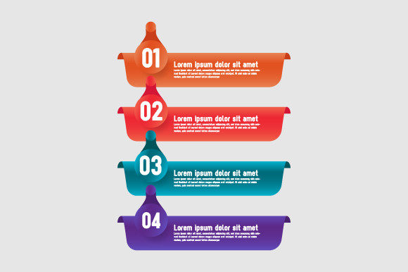 Creative Set Infographic Banner Design for Graphics and Infographics
