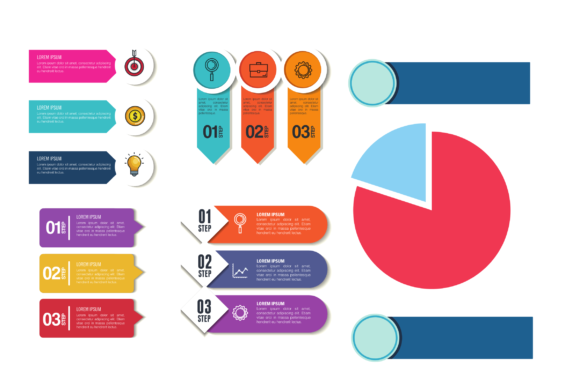 Infographic Element Collection 2 for Modern Web Design