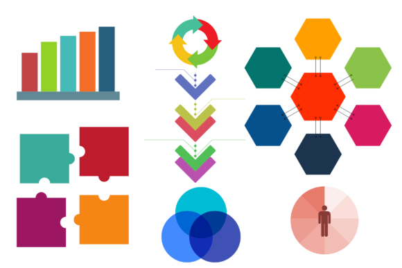 Infographic Element Collection 5 for Graphics and Crafting